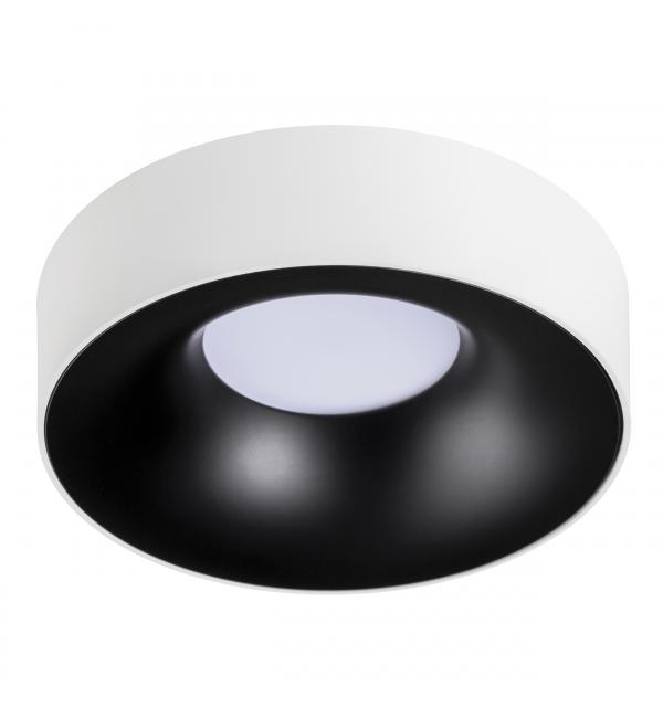 L01002720 Светильник LEVIGO MR16/HP16 ЧЕРНЫЙ/БЕЛЫЙ МАТОВЫЙ (010027+510020)