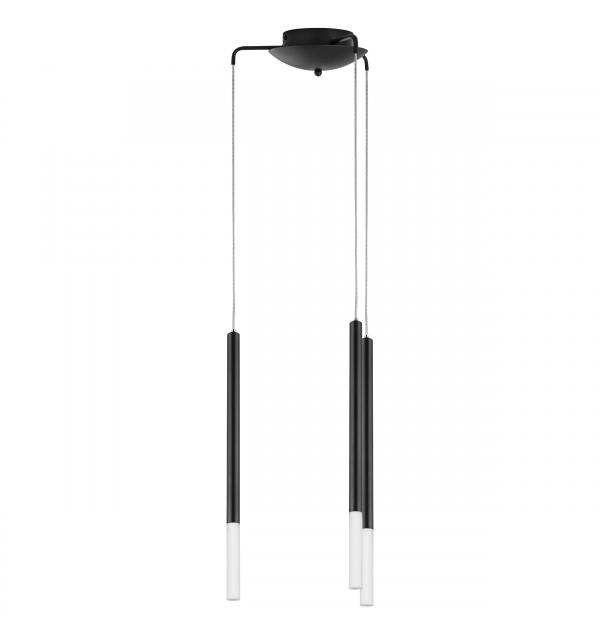 L3T747137 Люстра TUBO LED 15W 750LM 360G ЧЕРНЫЙ 3000K (574717+747137 (3шт)