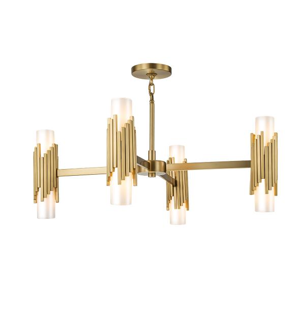 Люстра Elstead Lighting, Арт. MARVELE8-AB-OPAL