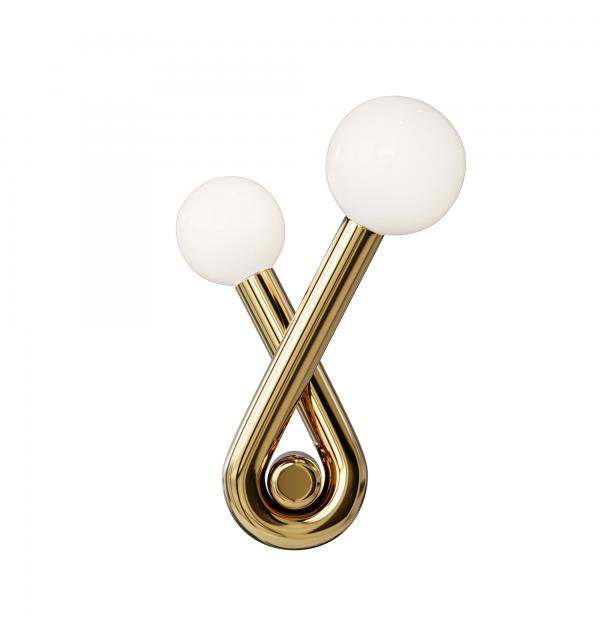 Настенный светильник (бра) Maytoni MOD476WL-02BS