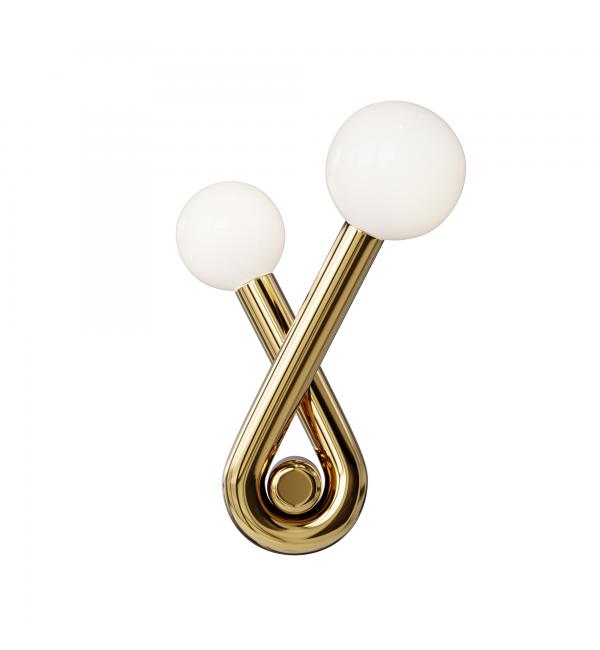 Настенный светильник (бра) Maytoni MOD476WL-02BS