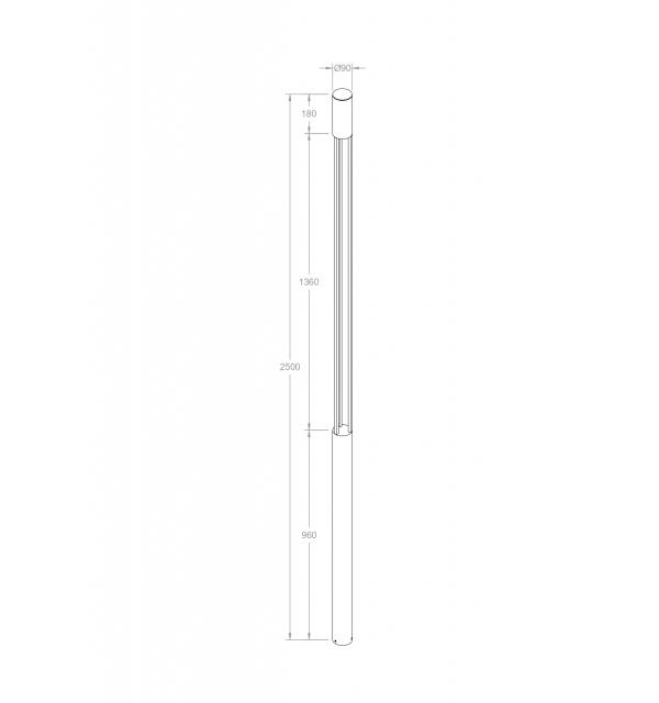 Садово-парковый светильник Outdoor O427FL-L30GF3K