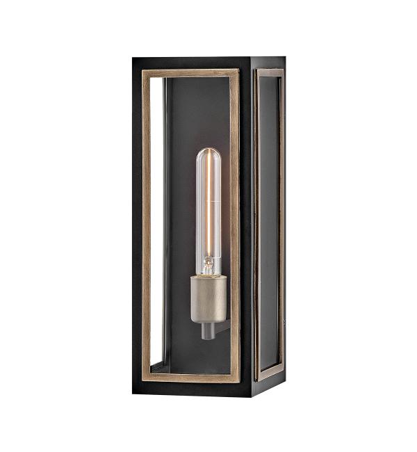 Настенный фонарь Hinkley, Арт. QN-SHAW-1M-BK