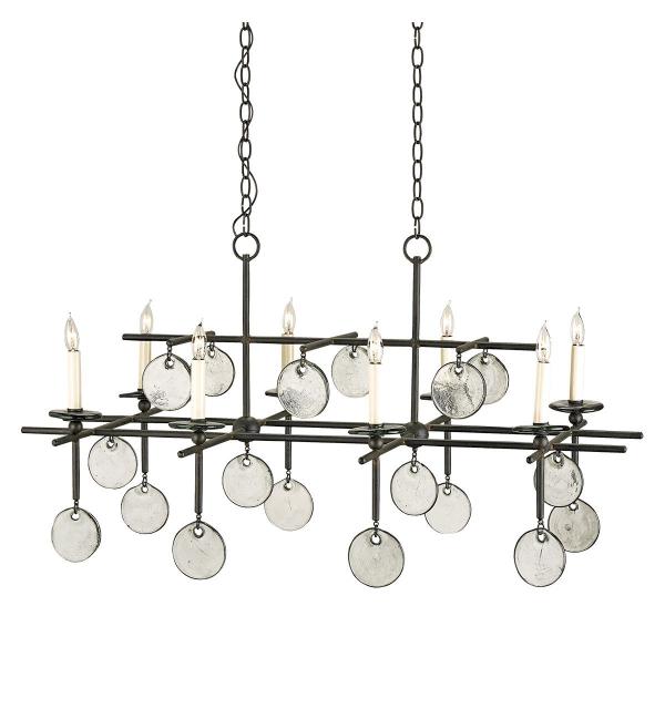 Люстра Currey & Company, Арт. QNC-SETHOS-8LP-ABK