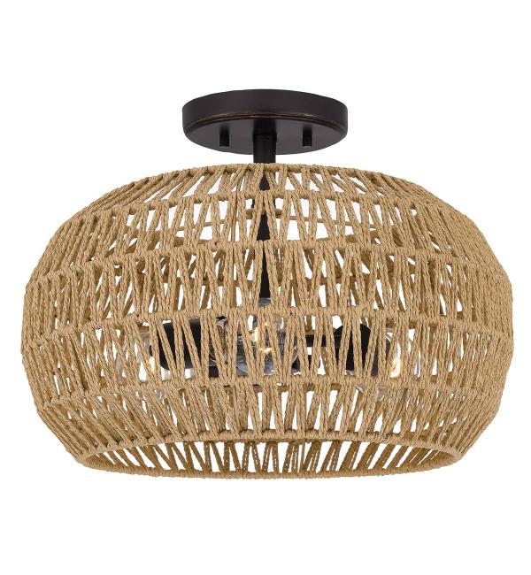 Потолочный светильник Quoizel, Арт. QZ-CASABLANCA-3SF-PBZ