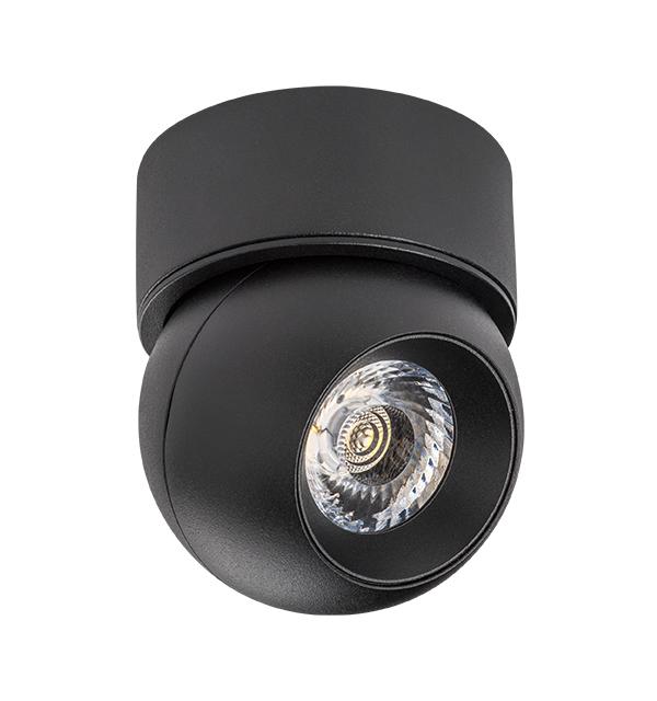 i07407 Светильник INTERO LED 9W 850LM 24G ЧЕРНЫЙ 4000K (217074+521707)