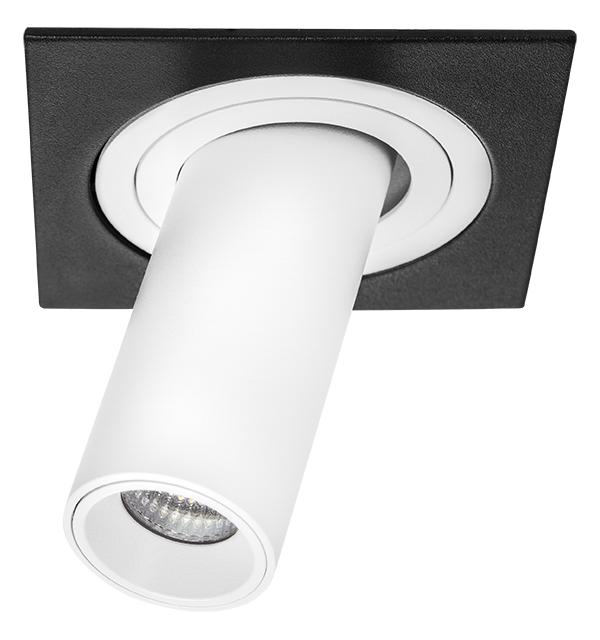 i517262 Светильник INTERO TUBO LED 10W 500LM 60G ЧЕРНЫЙ/БЕЛЫЙ 3000K (217517+217262)