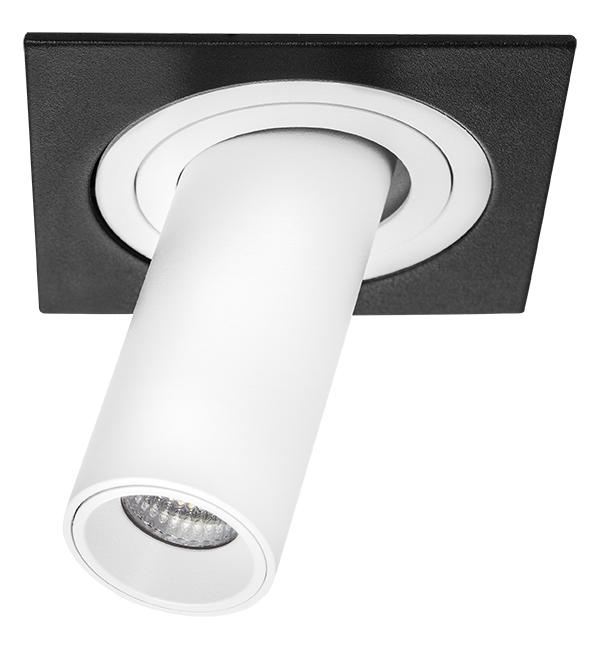 i517262 Светильник INTERO TUBO LED 10W 500LM 60G ЧЕРНЫЙ/БЕЛЫЙ 3000K (217517+217262)