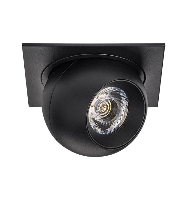 i51772 Светильник INTERO LED 9W 850LM 24G ЧЕРНЫЙ 3000K (217517+217072)