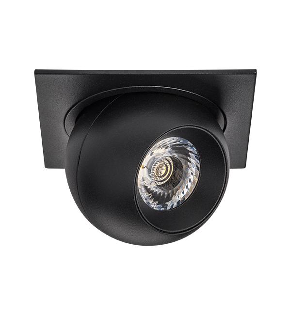 i51774 Светильник INTERO LED 9W 850LM 24G ЧЕРНЫЙ 4000K (217517+217074)
