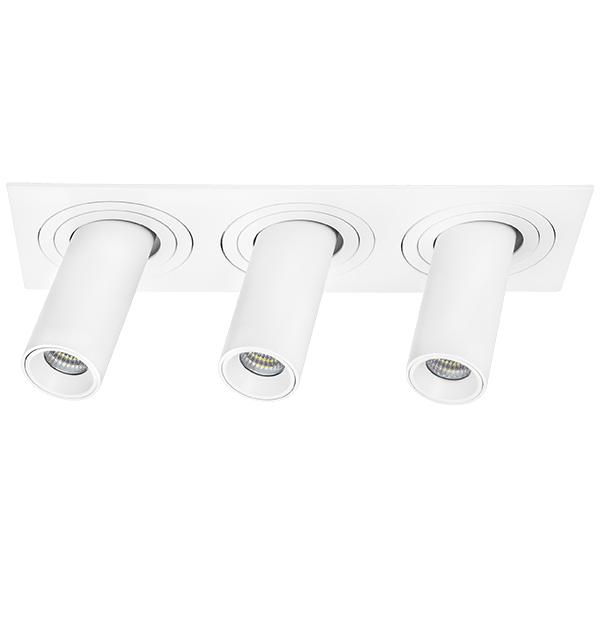 i536262 Светильник INTERO TUBO LED 10W 500LM 60G БЕЛЫЙ 3000K (217536+217262+217262+217262)