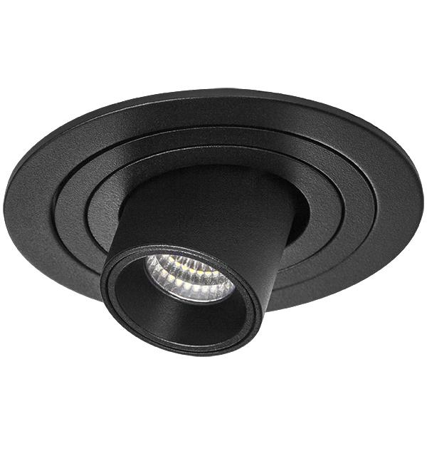 i617174 Светильник INTERO TUBO LED 7W 360LM 60G ЧЕРНЫЙ 4000K (217617+217174)