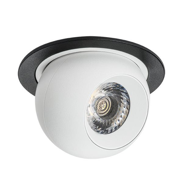 i61764 Светильник INTERO LED 9W 850LM 24G ЧЕРНЫЙ/БЕЛЫЙ 4000K (217617+217064)