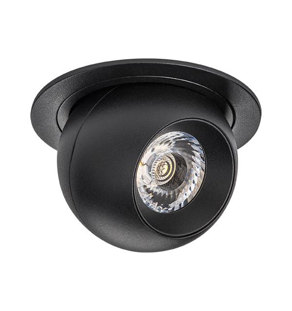 i61772 Светильник INTERO LED 9W 850LM 24G ЧЕРНЫЙ 3000K (217617+217072)