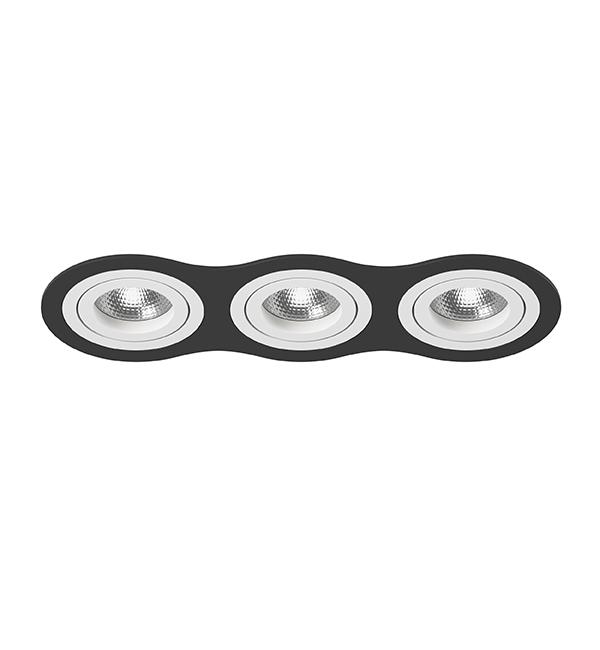 i637060606 Светильник INTERO 16 Triple ROUND (217637+217606+217606+217606)