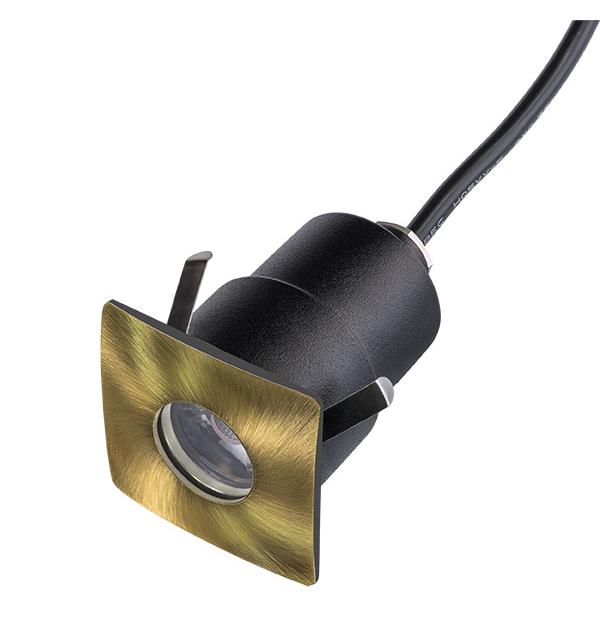 ip384321 Светильник IPOGEO (384315+384021) QUAD БРОНЗА 3000К