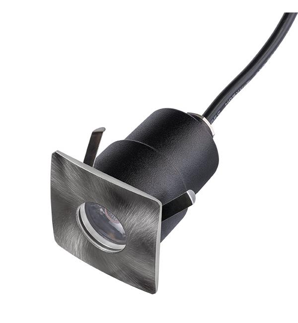 ip384425 Светильник IPOGEO (384415+384025) QUAD НИКЕЛЬ 4000К