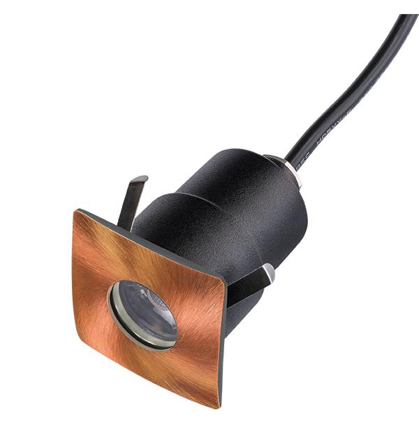 ip384428 Светильник IPOGEO (384415+384028) QUAD ЛАТУНЬ 4000К