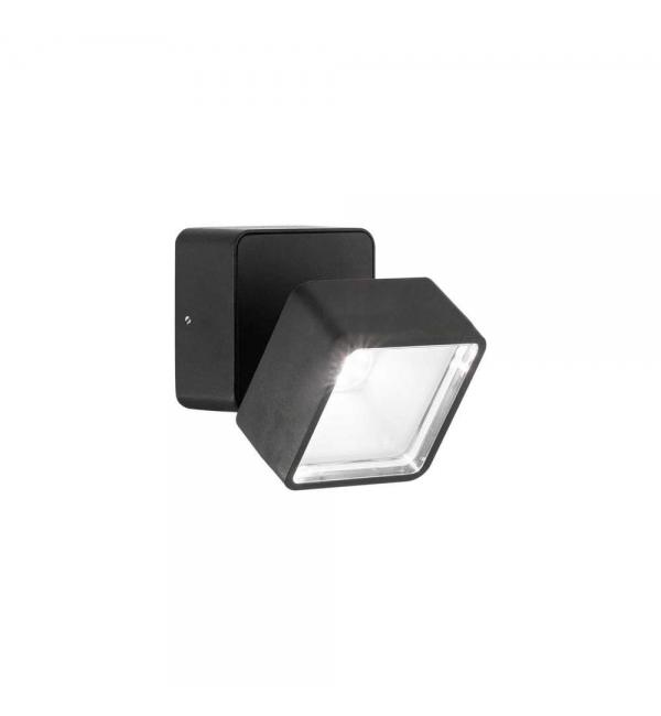 Светильник Ideallux OMEGA AP SQUARE NERO 4000K 285535